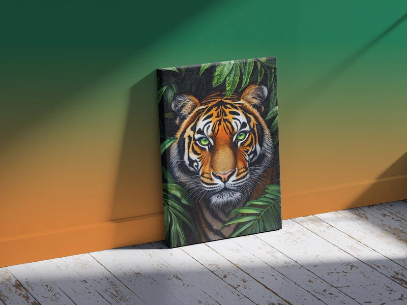 Royal Tiger Portrait Wall Art