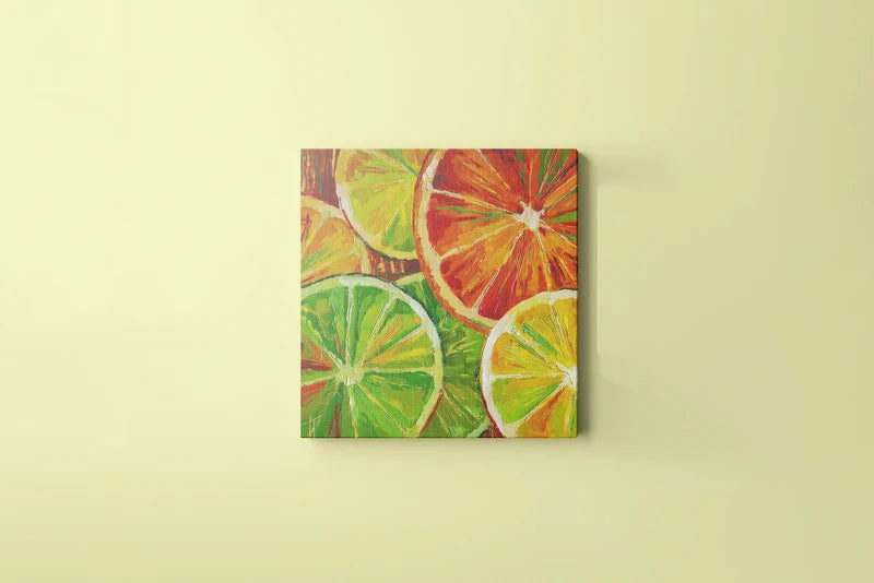 Colorful Fruit Canvas Wall Art Set of 3