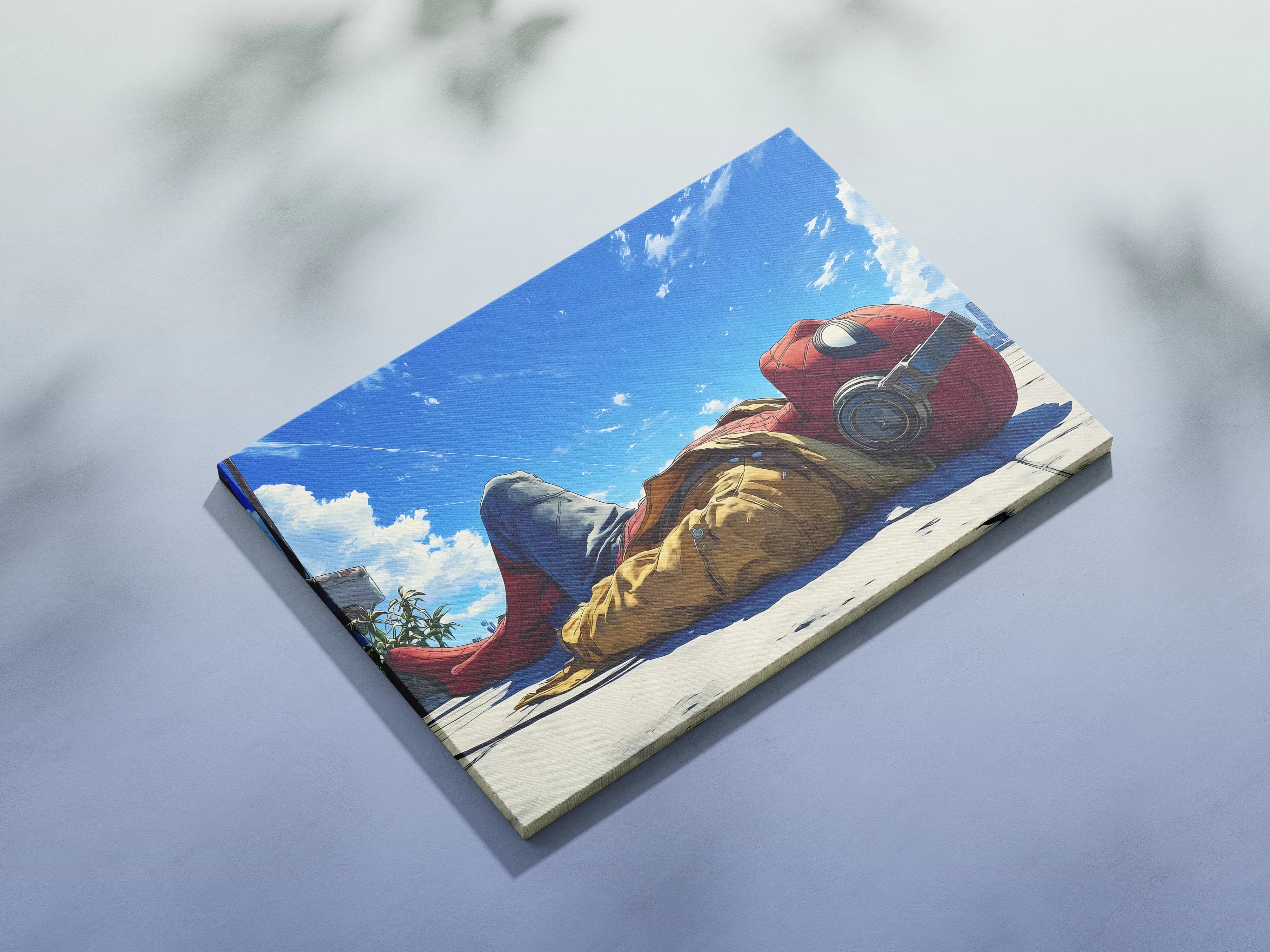 Relaxed Spidey Wall Art