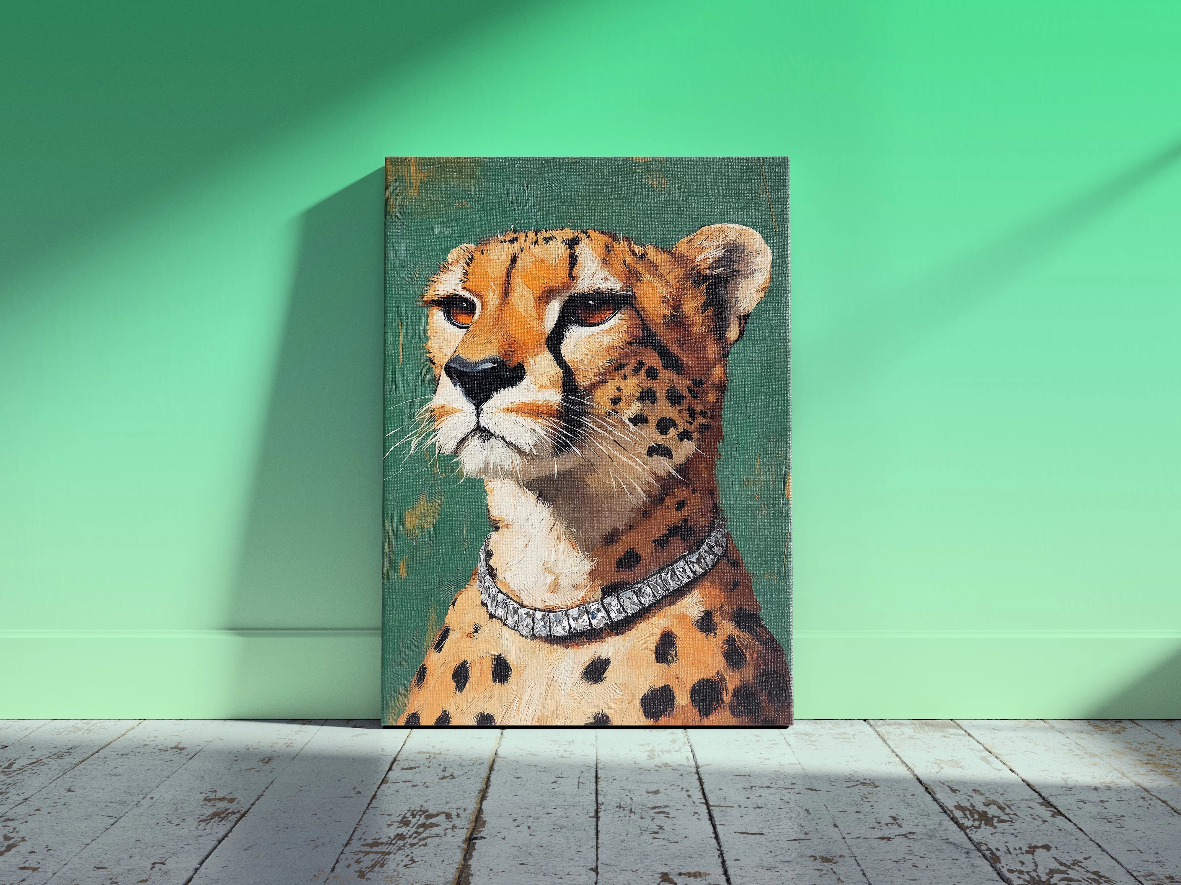 Majestic Cheetah Wall Art
