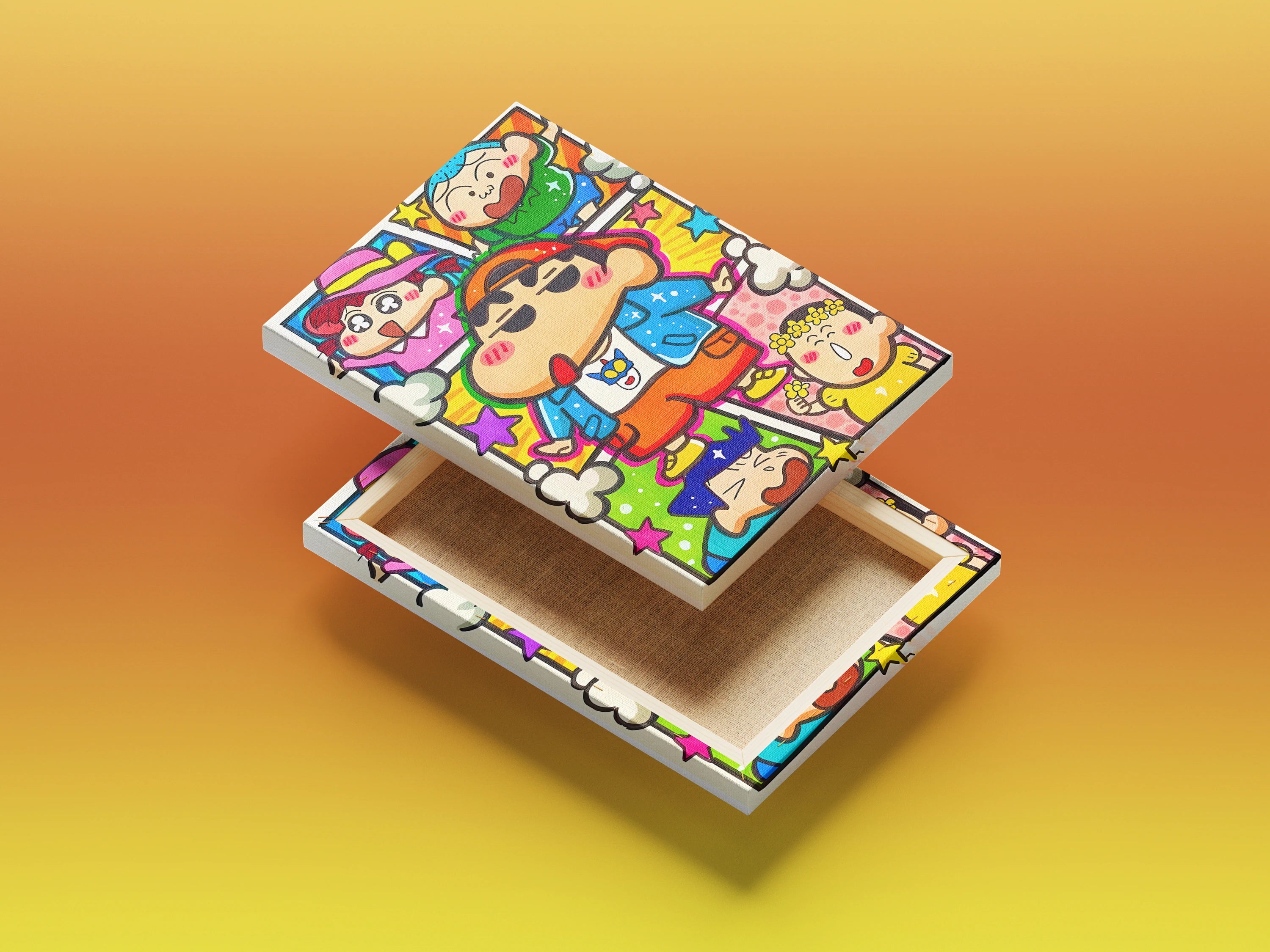 Shinchan Pop Wall Art