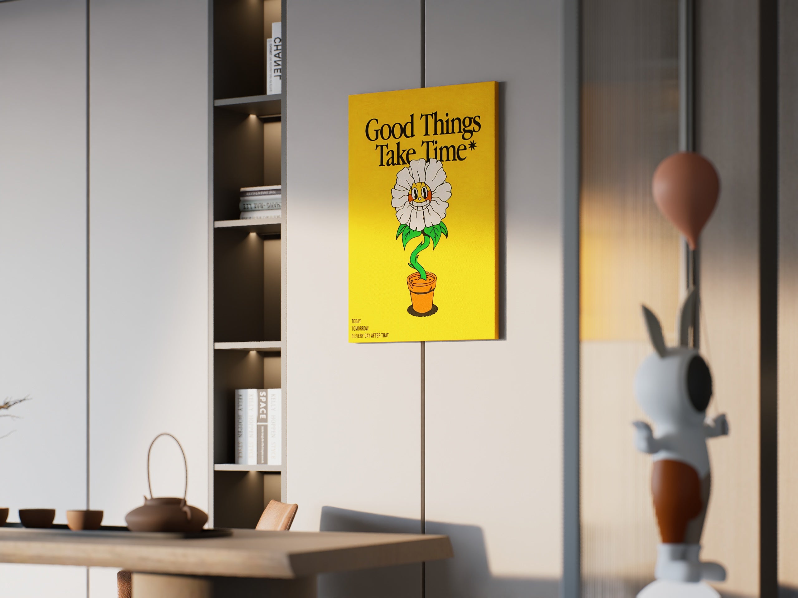 Good Things Take Time Wall Art