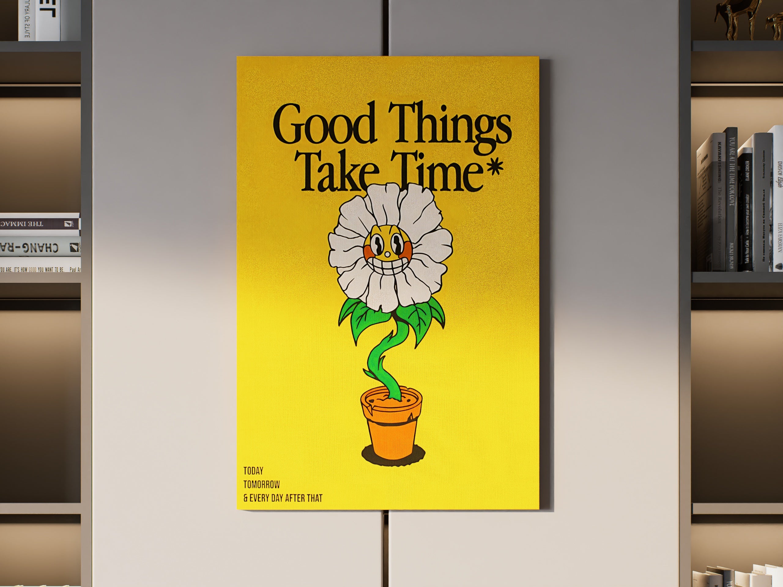 Good Things Take Time Wall Art