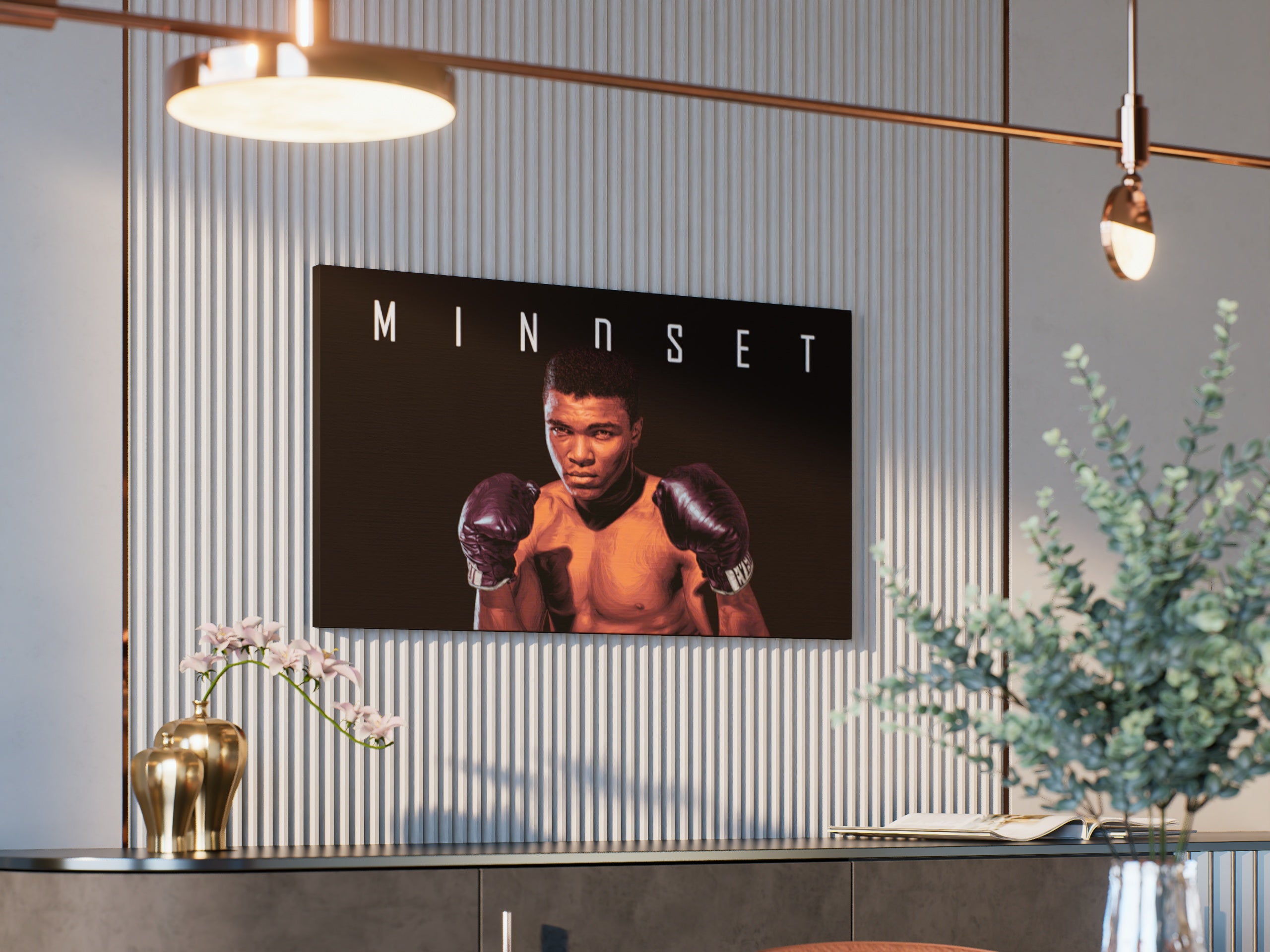 Mindset - Muhammad Ali Wall Art