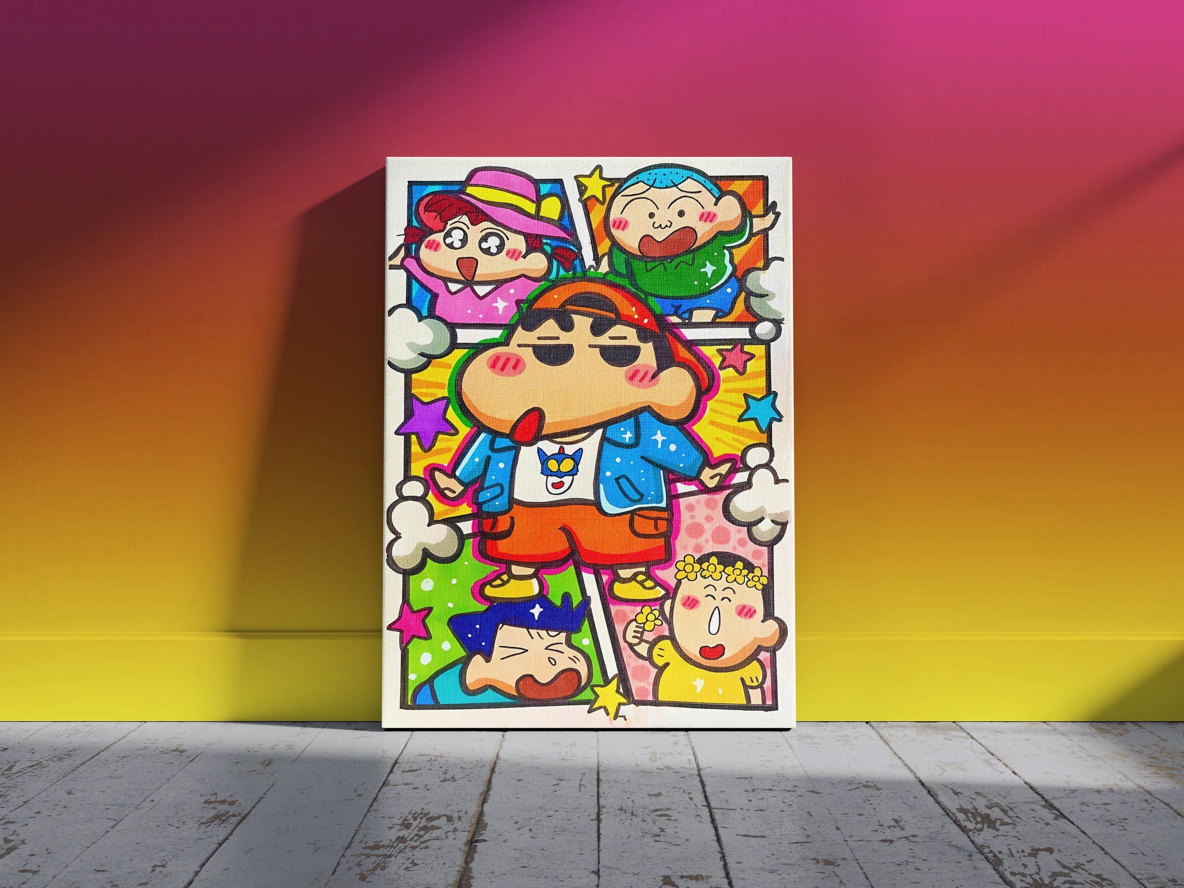 Shinchan Pop Wall Art