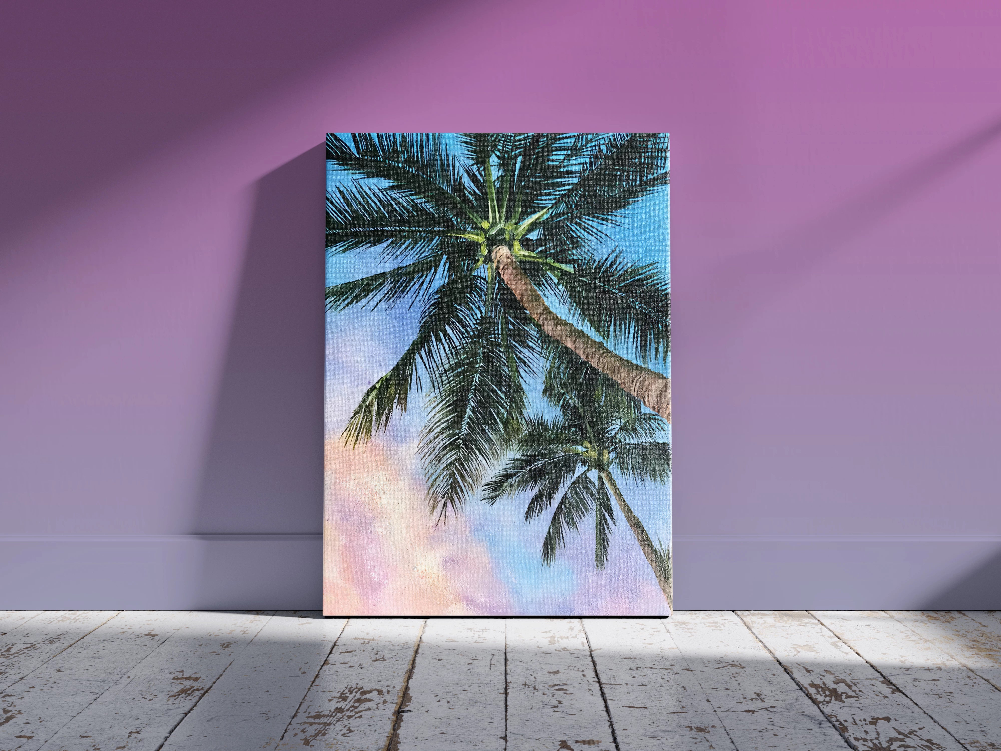 Tropical Palm Tree Wall Art