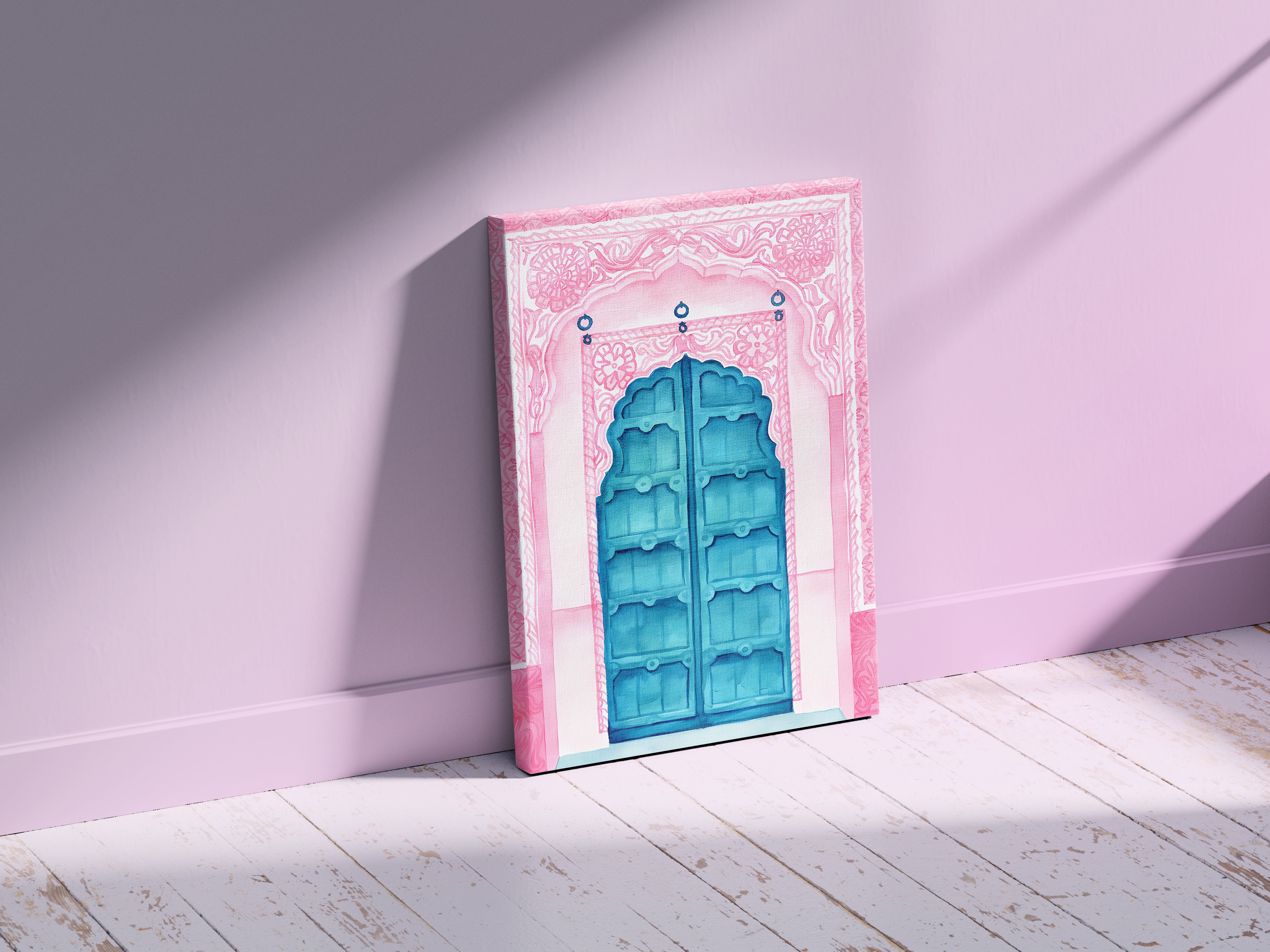 Rajasthani Arch Door Wall Art