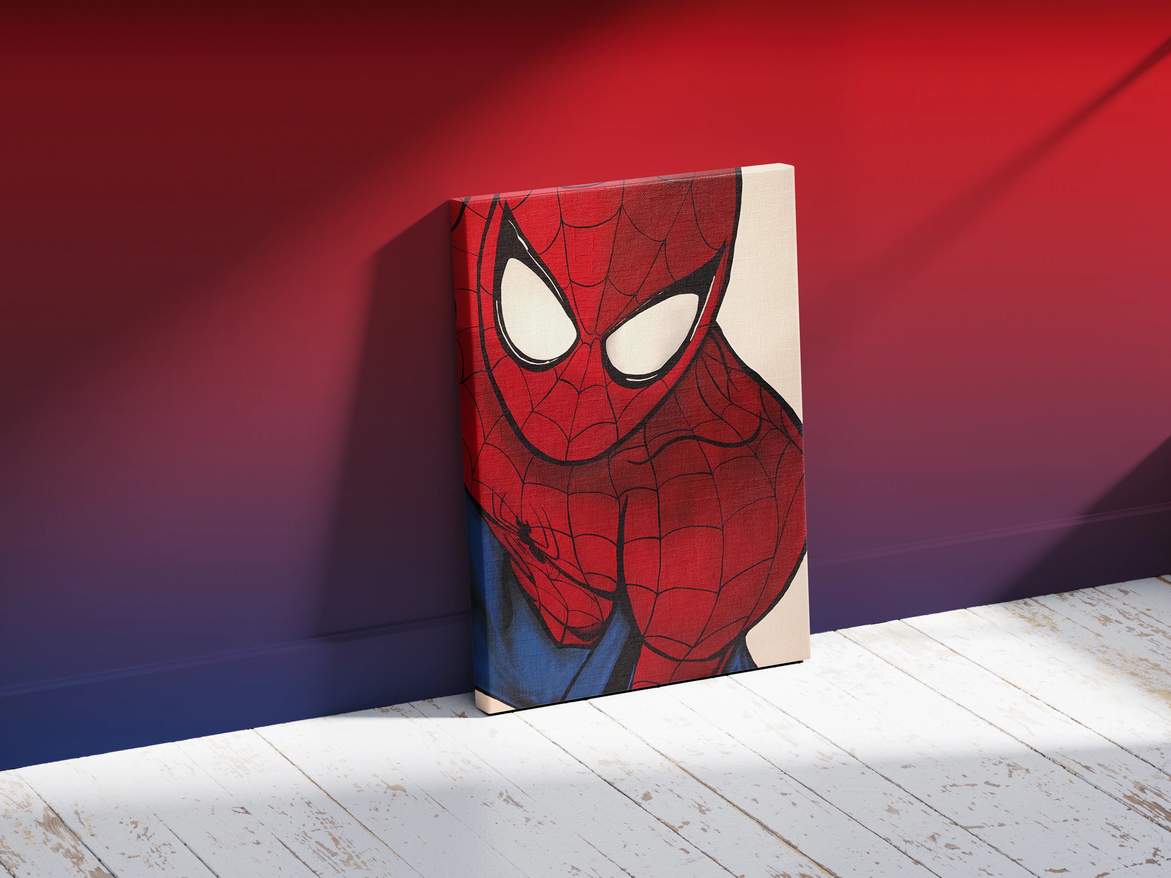 Spider-Man Close-up Wall Art