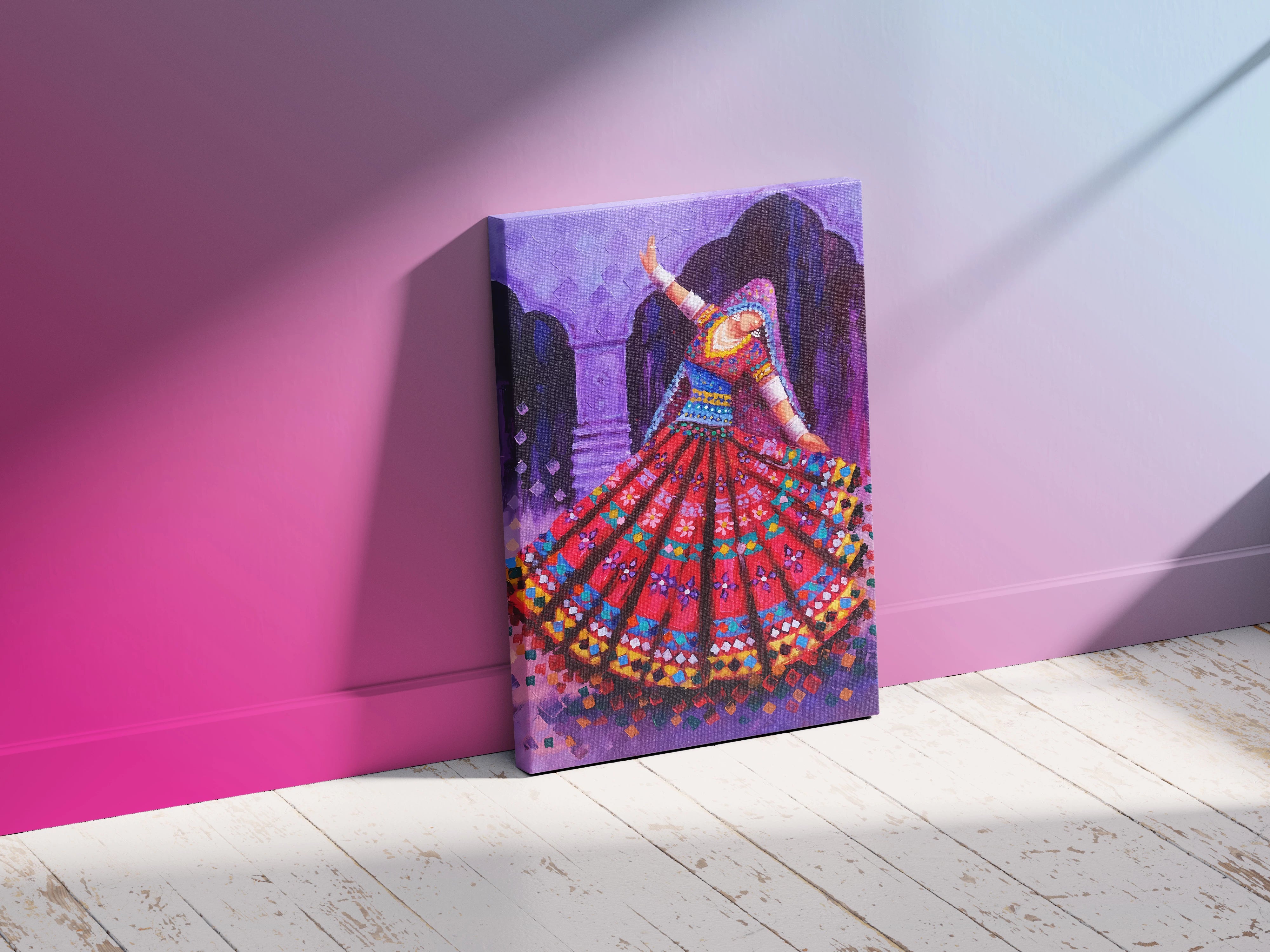Rajasthani Folk Dance Wall Art