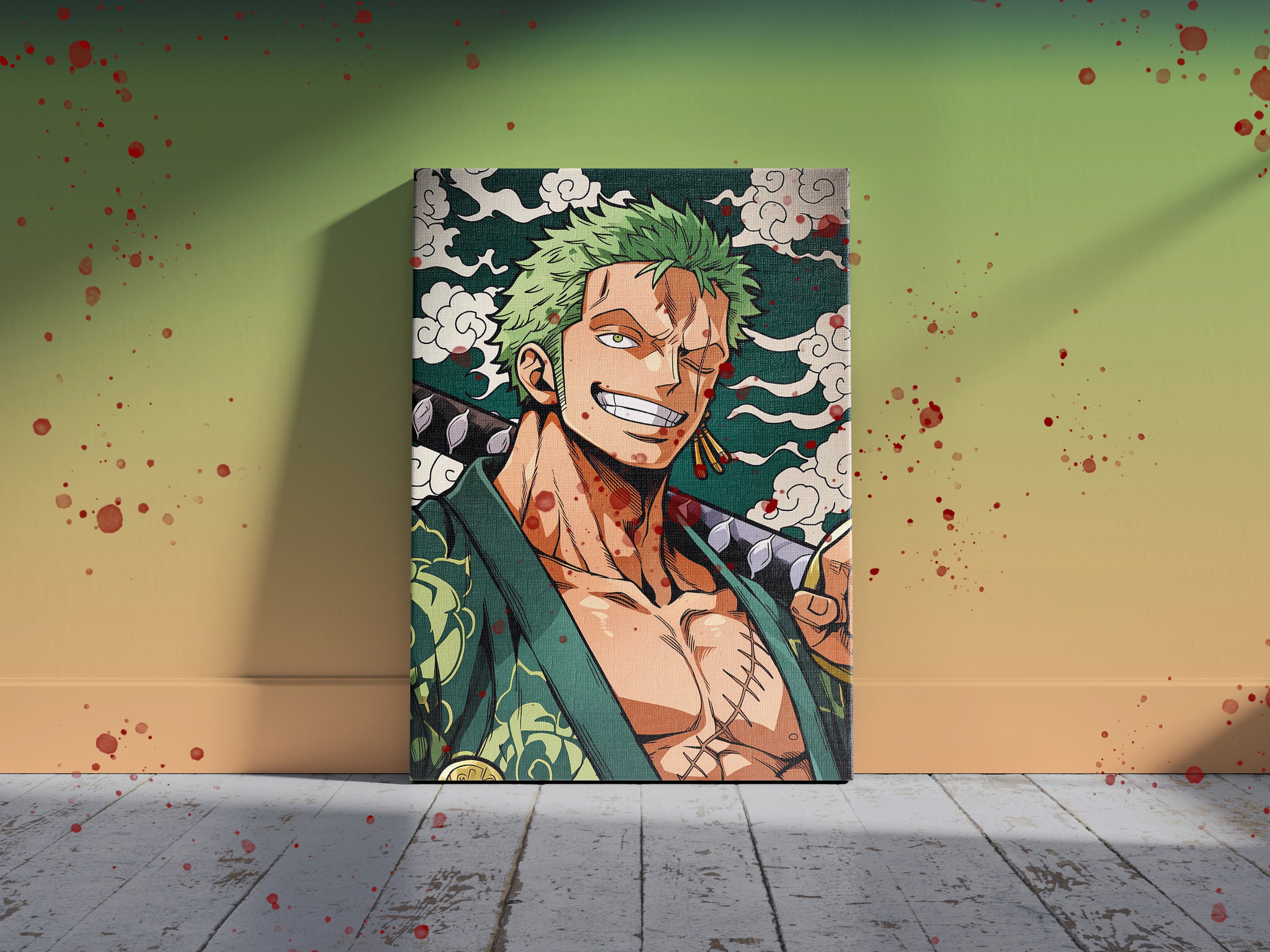 Roronoa zoro Posing wall Art