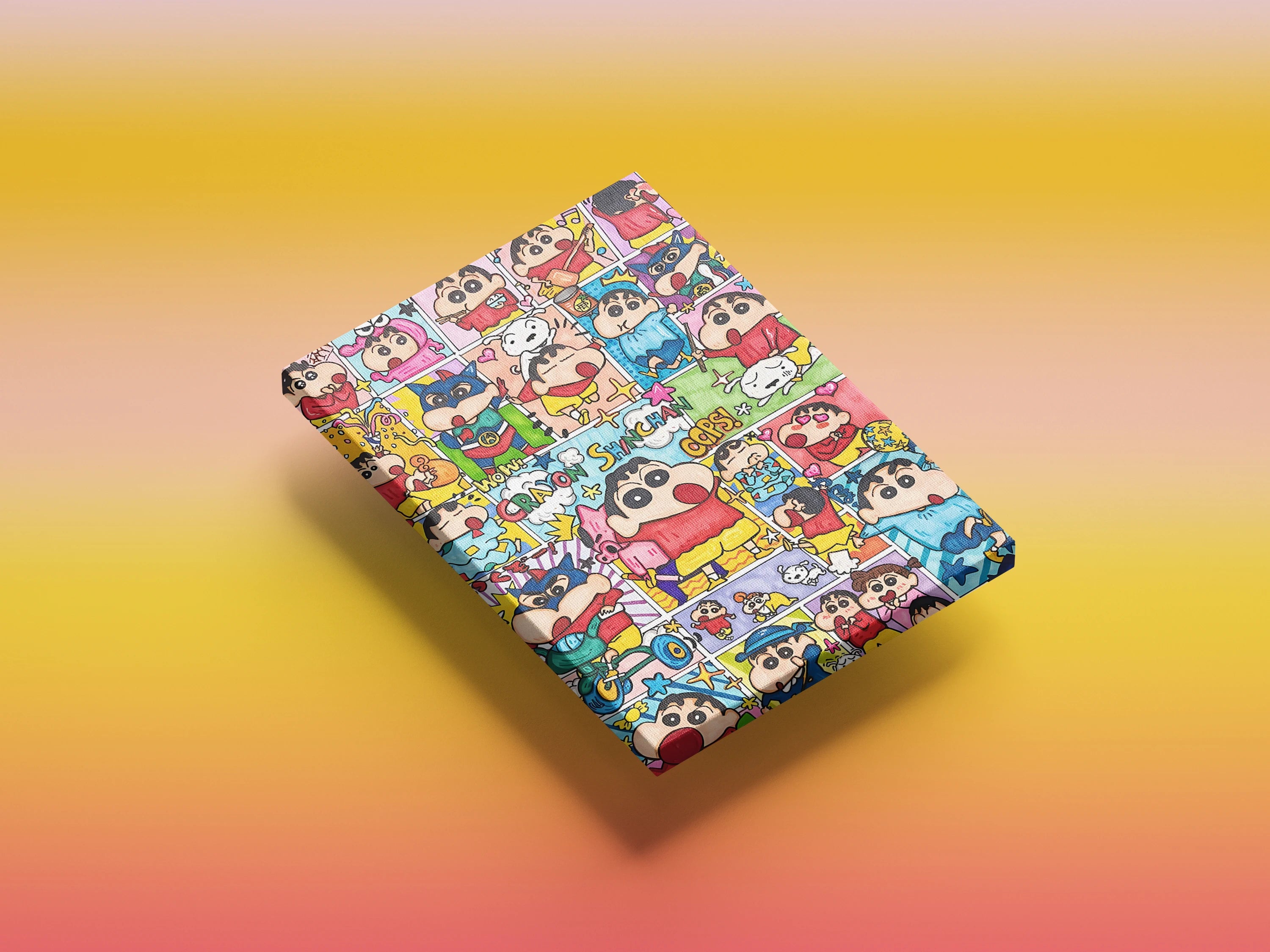 Crayon Shinchan Collage Wall Art