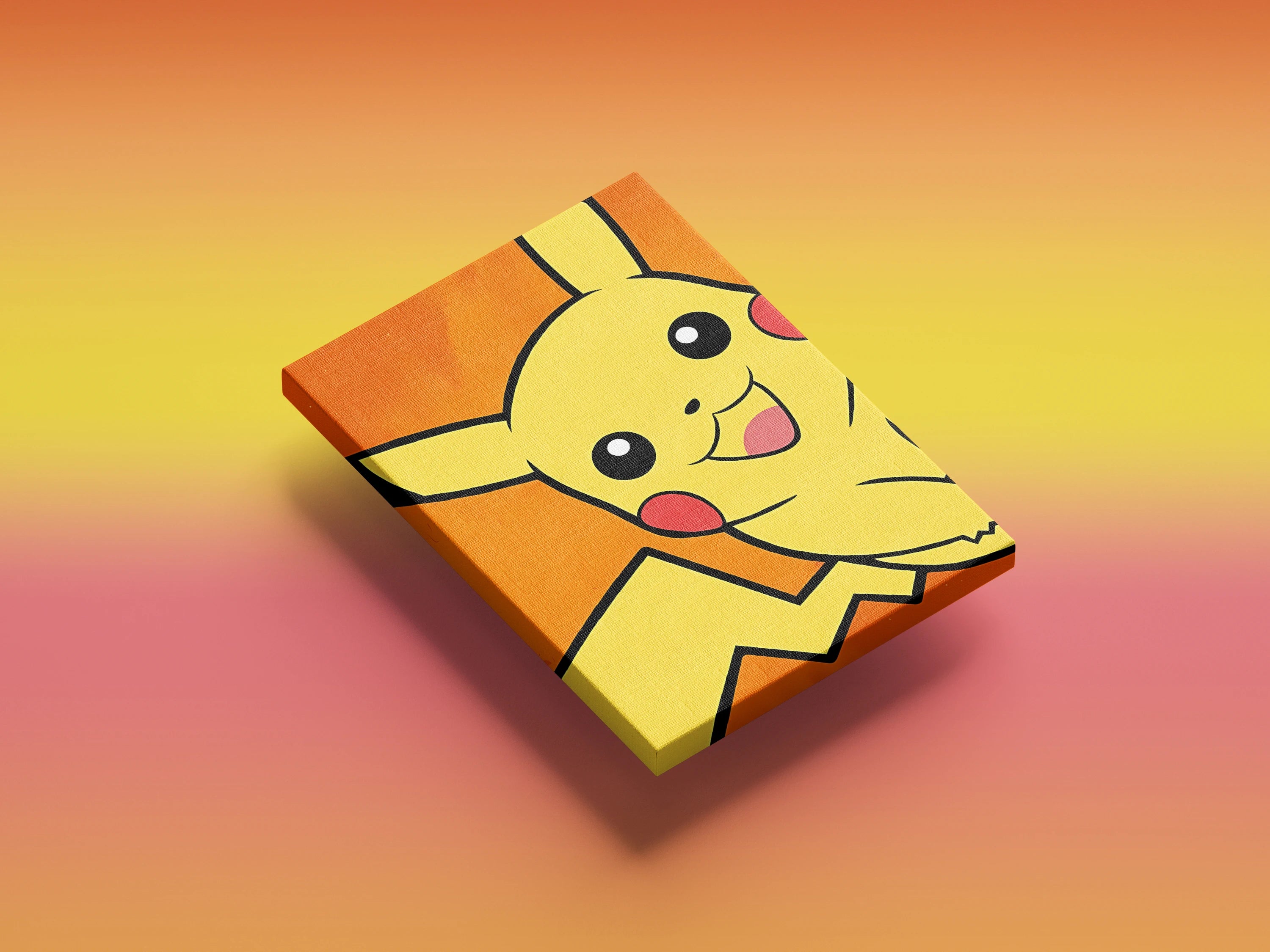 Cute Pikachu Wall Art