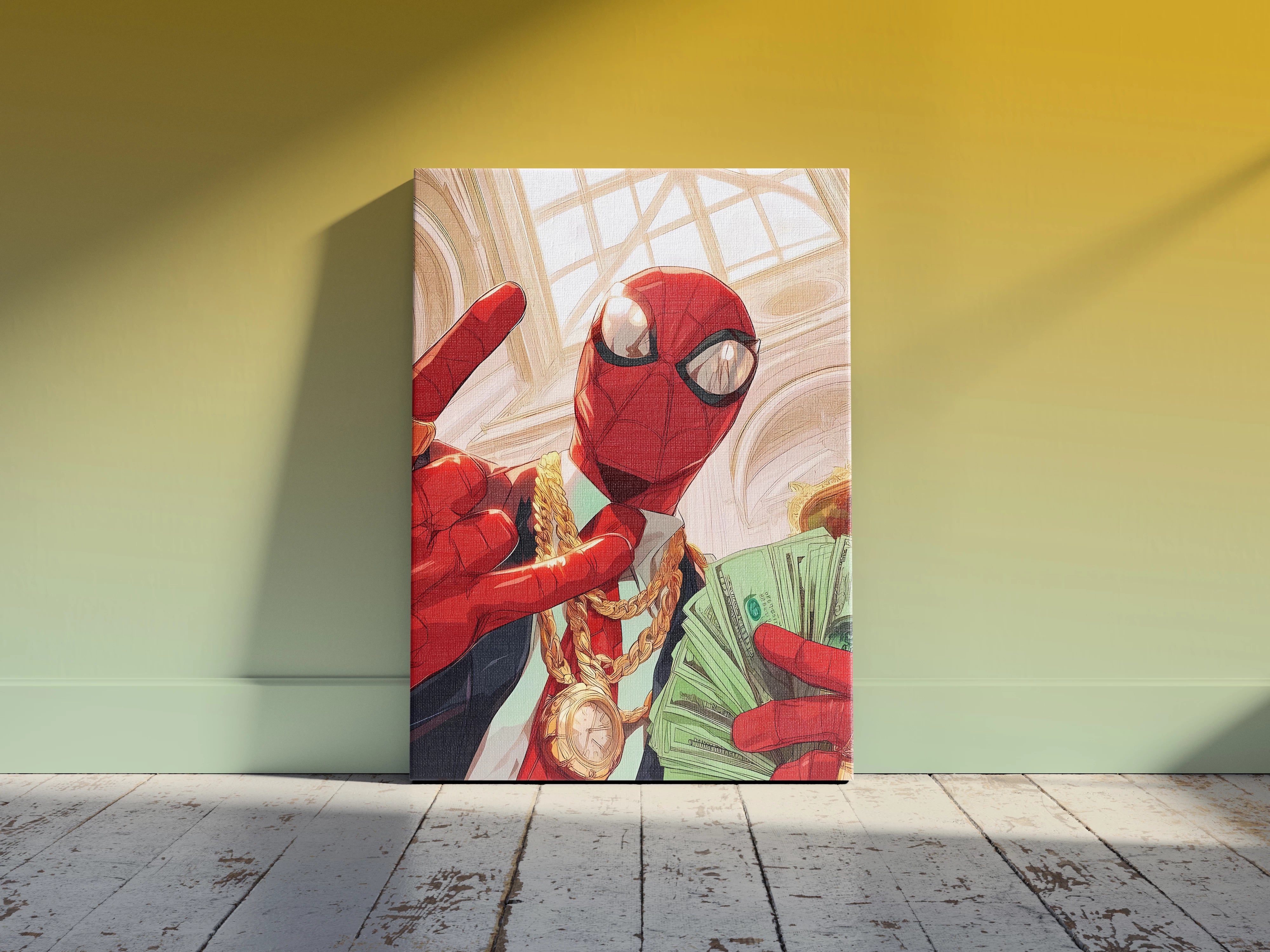 Rich Spiderman Wall Art