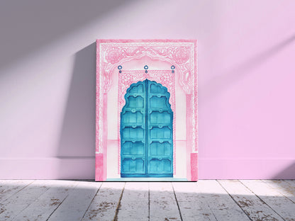 Rajasthani Arch Door Wall Art