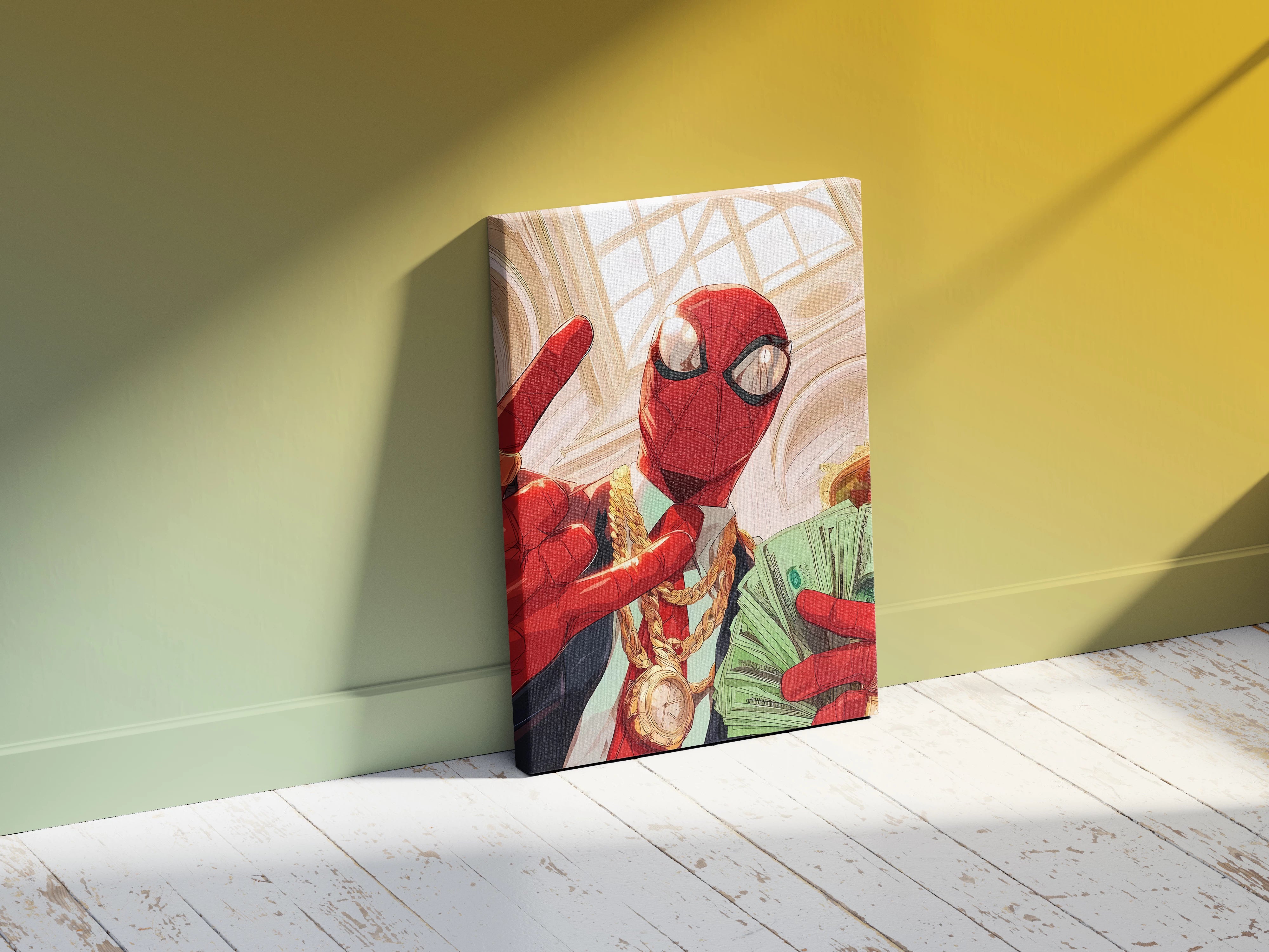 Rich Spiderman Wall Art