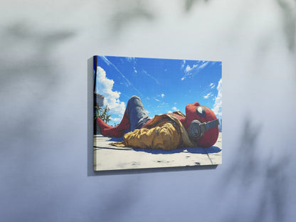 Relaxed Spidey Wall Art