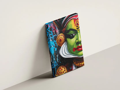 Kathakali Face Wall Art