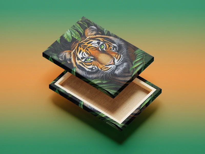 Royal Tiger Portrait Wall Art