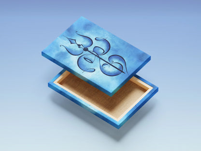 Om Trishul Wall Art