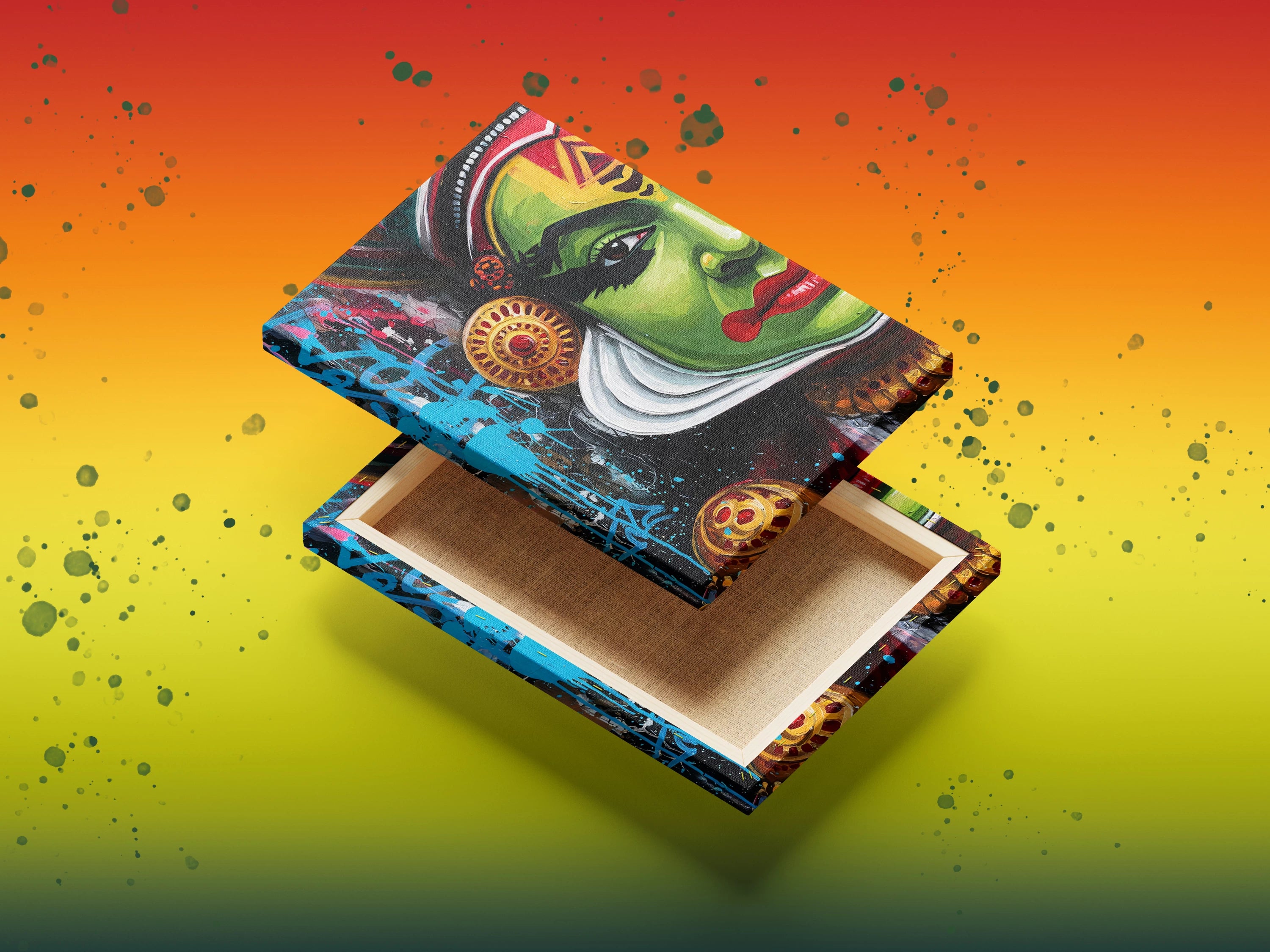 Kathakali Face Wall Art