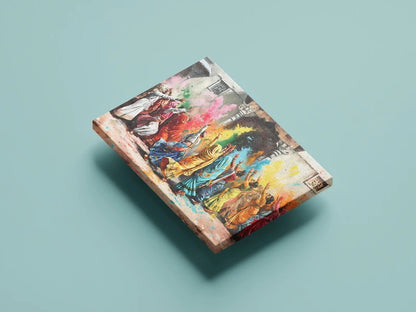 Holi Festival Celebration Wall Art