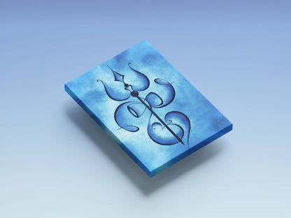 Om Trishul Wall Art