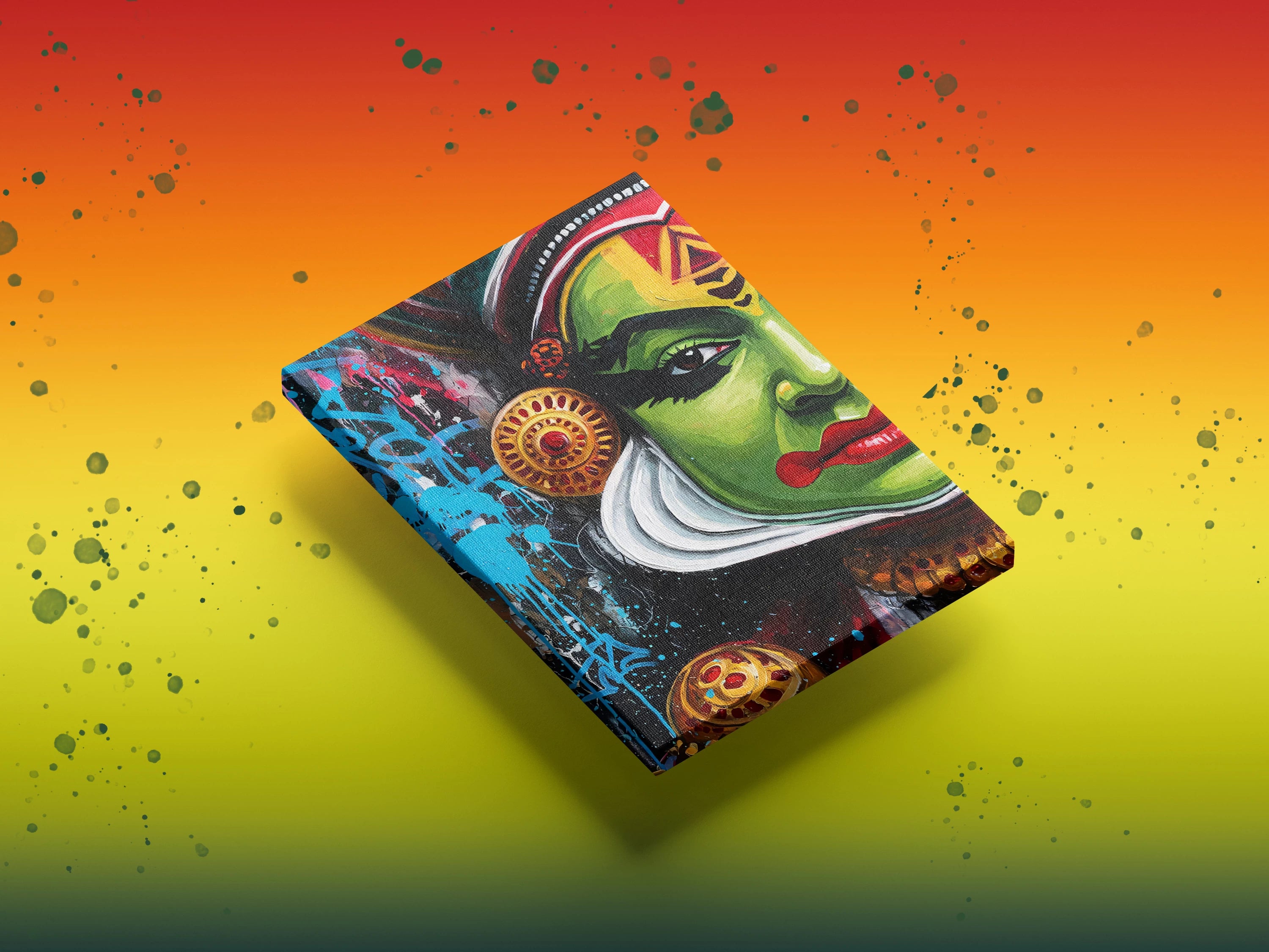 Kathakali Face Wall Art