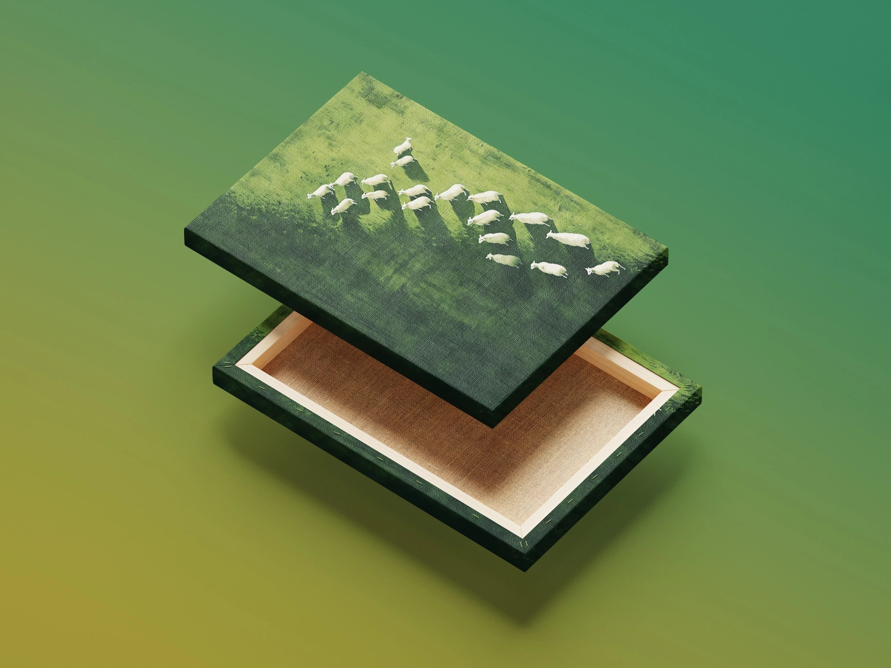 Minimal Sheep Wall Art