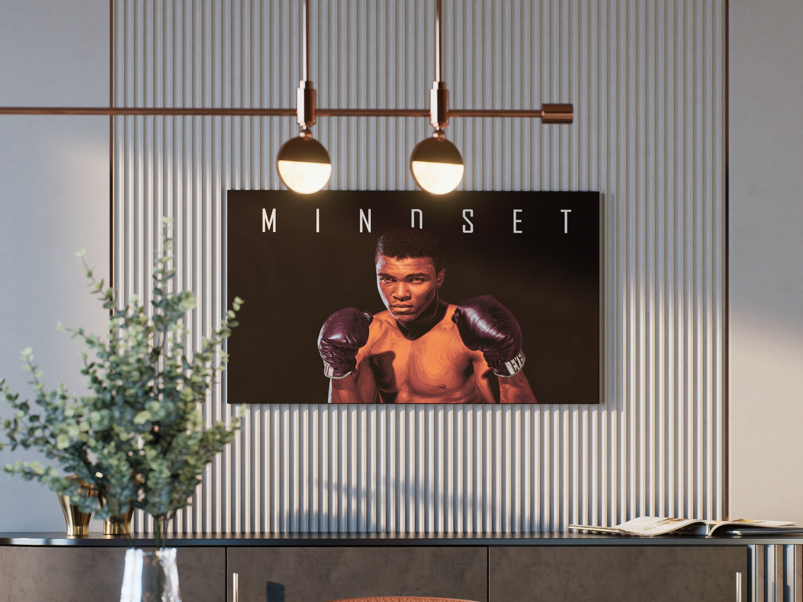 Mindset - Muhammad Ali Wall Art