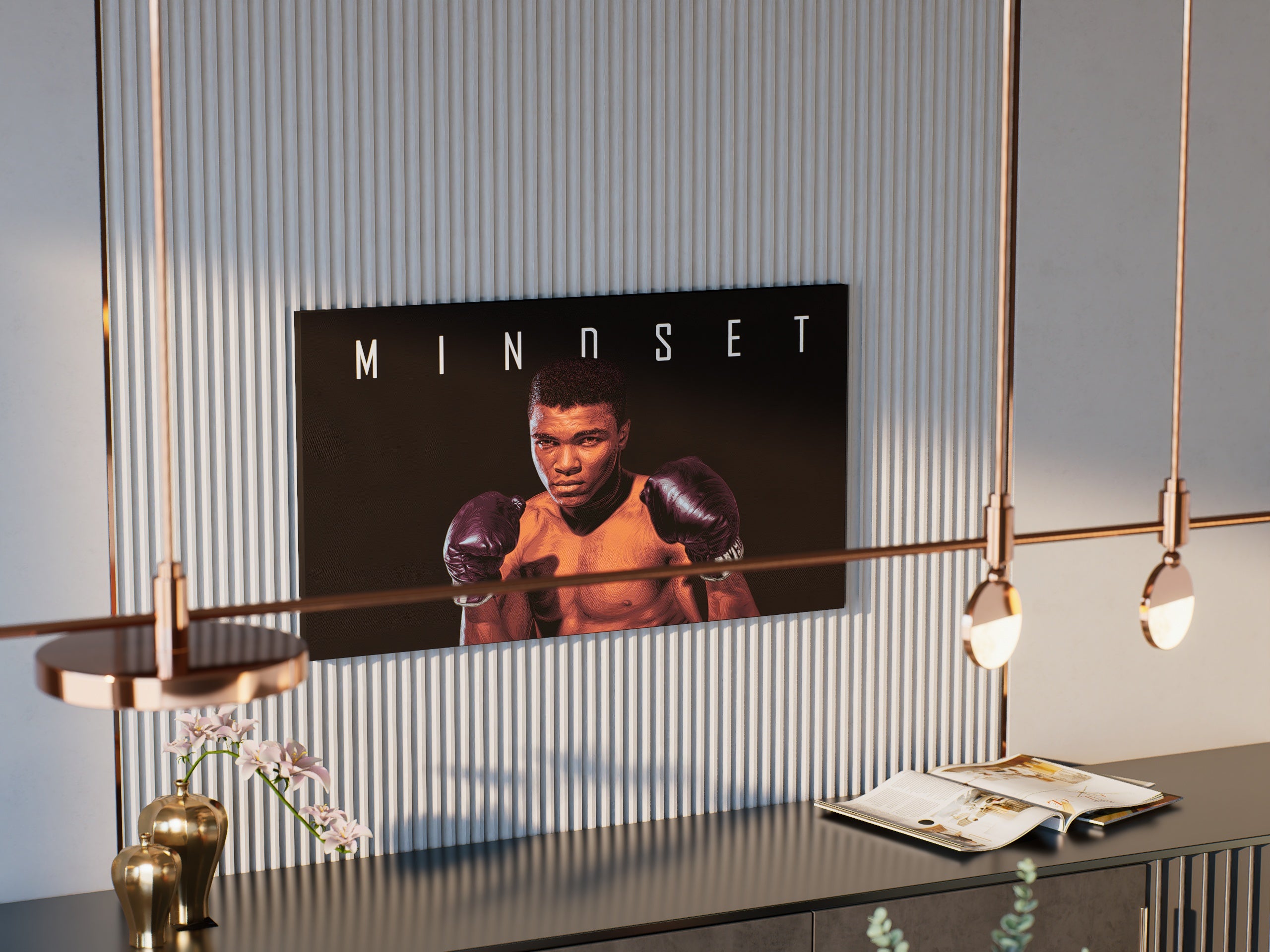 Mindset - Muhammad Ali Wall Art
