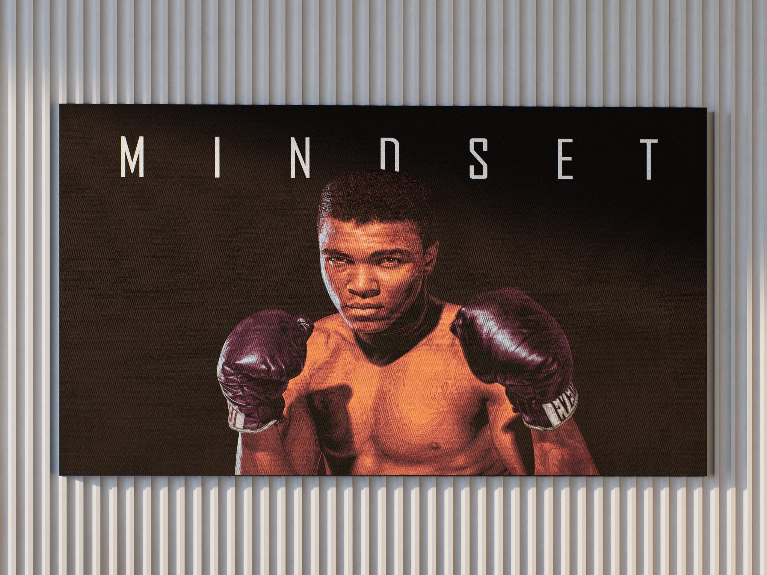 Mindset - Muhammad Ali Wall Art