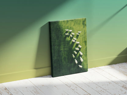 Minimal Sheep Wall Art