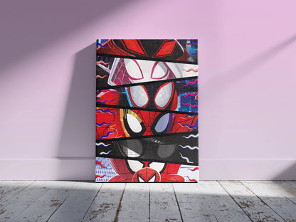 Multiverse Spider Hero Wall Art