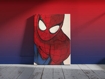 Spider-Man Close-up Wall Art