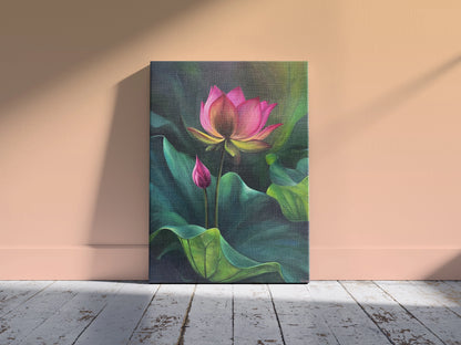 Lotus Flower Wall Art