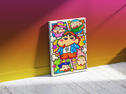 Shinchan Pop Wall Art