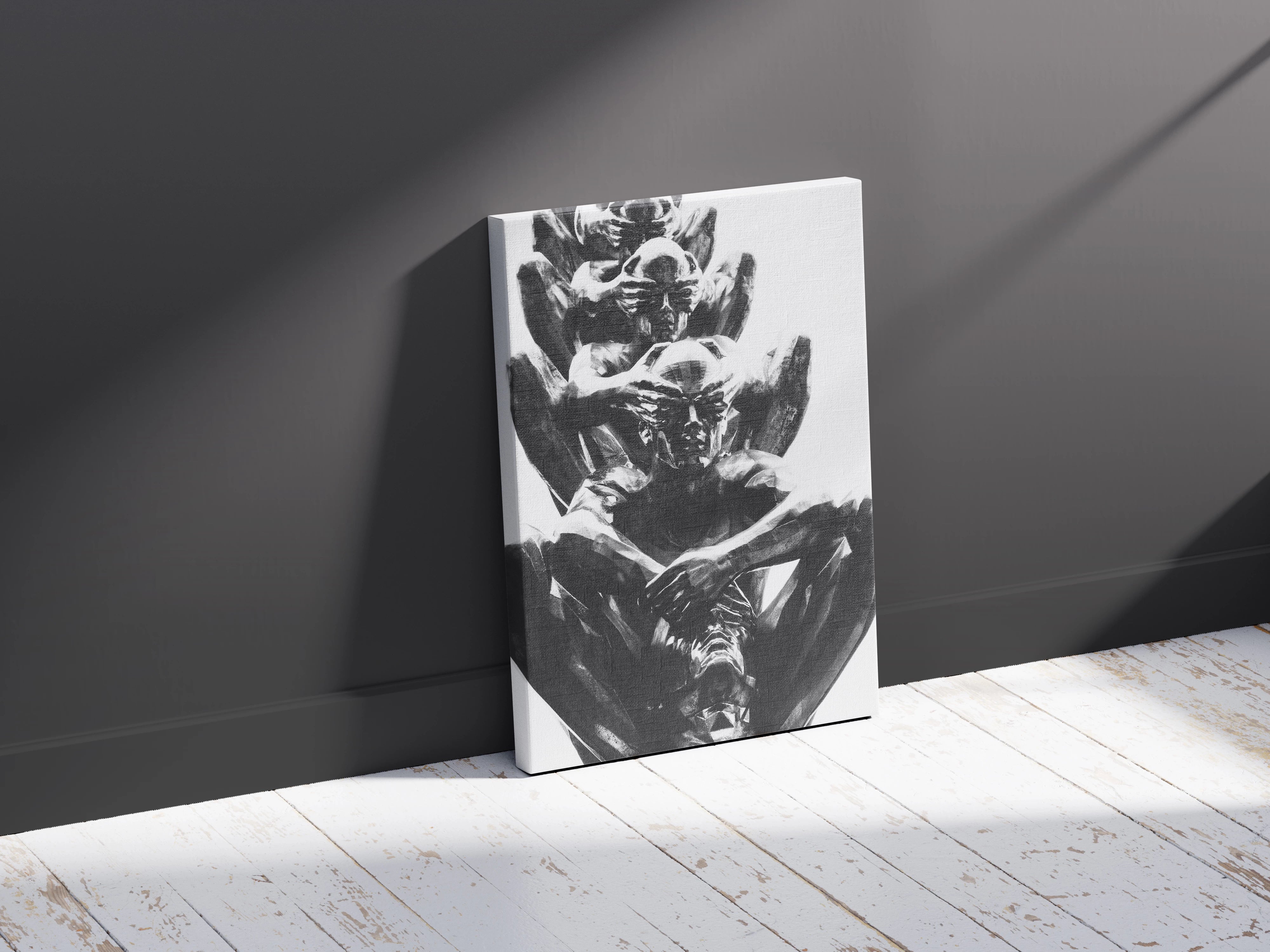 Abstract Monochrome Wall Art