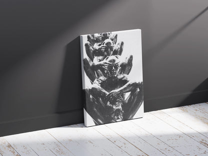 Abstract Monochrome Wall Art