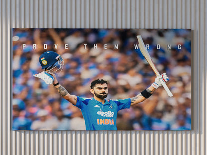 Prove Them Wrong - Virat Kohli Wall Art