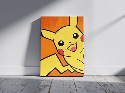 Cute Pikachu Wall Art