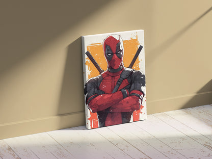 Cool Deadpool Wall Art