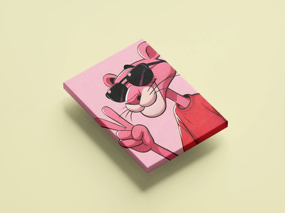 Pink Panther Style Wall Art