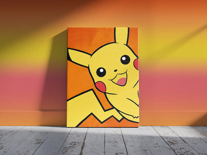 Cute Pikachu Wall Art