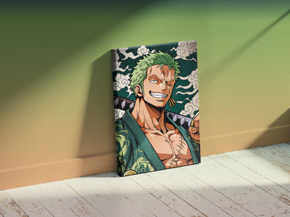 Roronoa zoro Posing wall Art