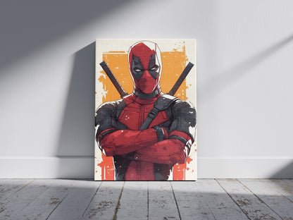 Cool Deadpool Wall Art