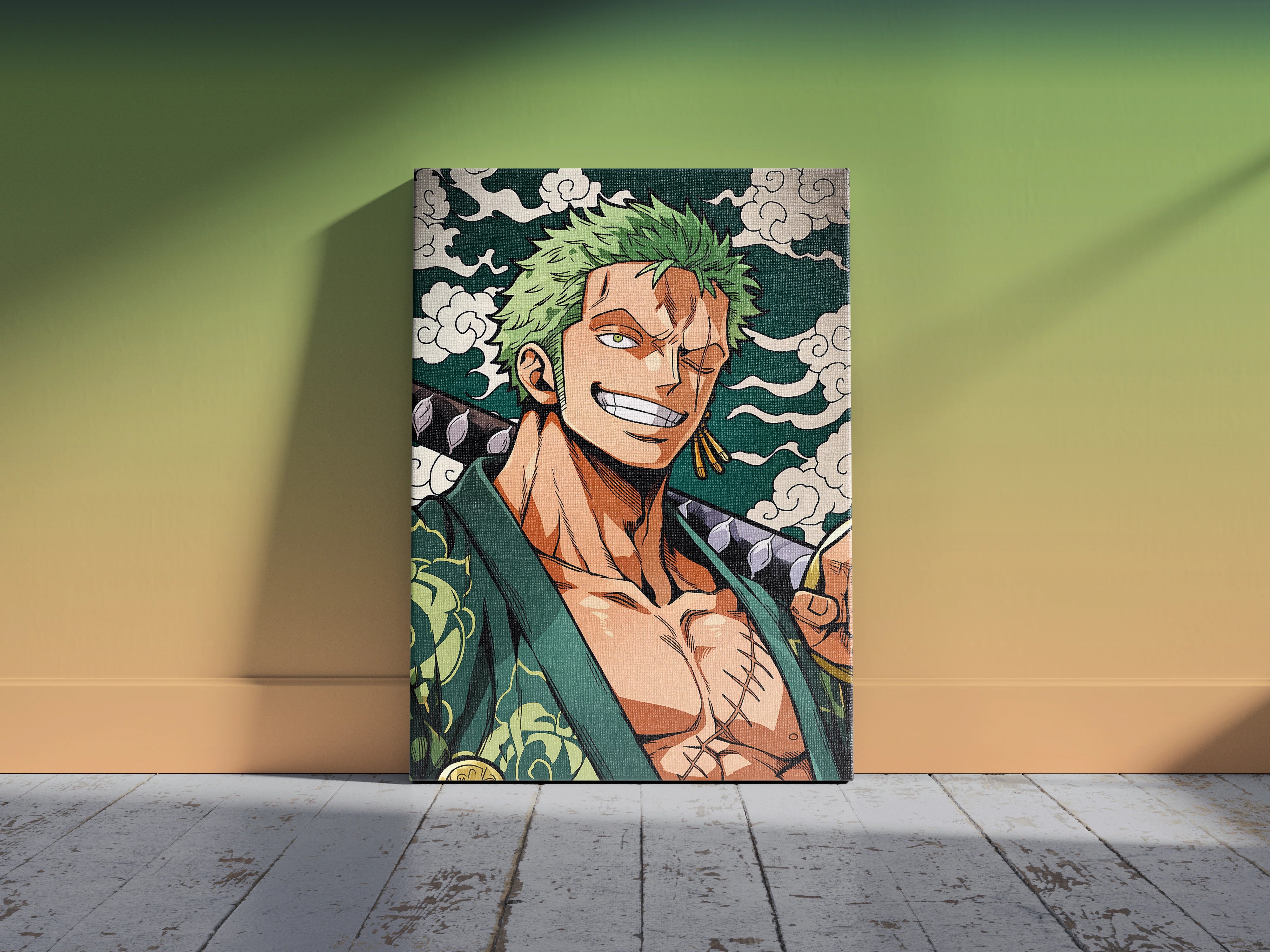 Roronoa zoro Posing wall Art