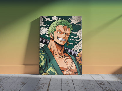 Roronoa zoro Posing wall Art